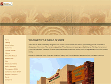 Tablet Screenshot of jemezpueblo.com